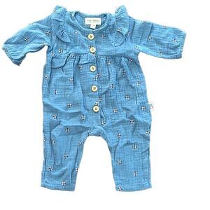 Rabbit + bear adorable one piece, girls outfits size 0 to 3 months